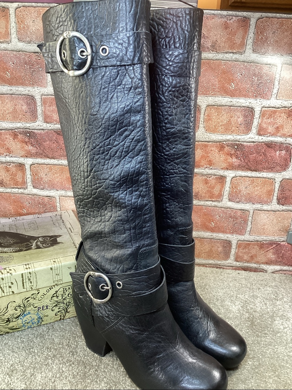 Lucky Brand Candice women’s tall knee high boots size 8.5
